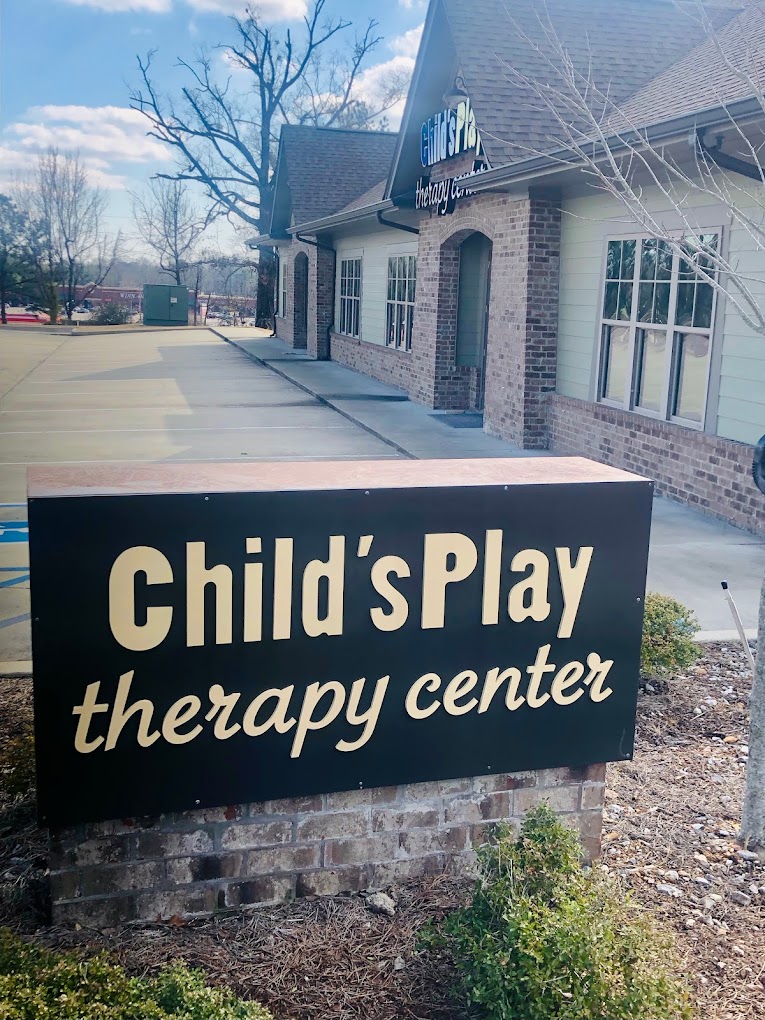 Child’sPlay Therapy Center sign outside the building